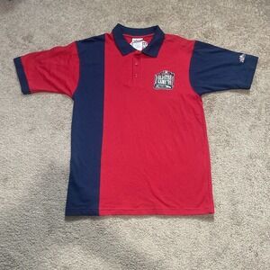 Vintage Majestic 1999 Boston All‎ Star Game Red Polo Shirt Size Medium USA